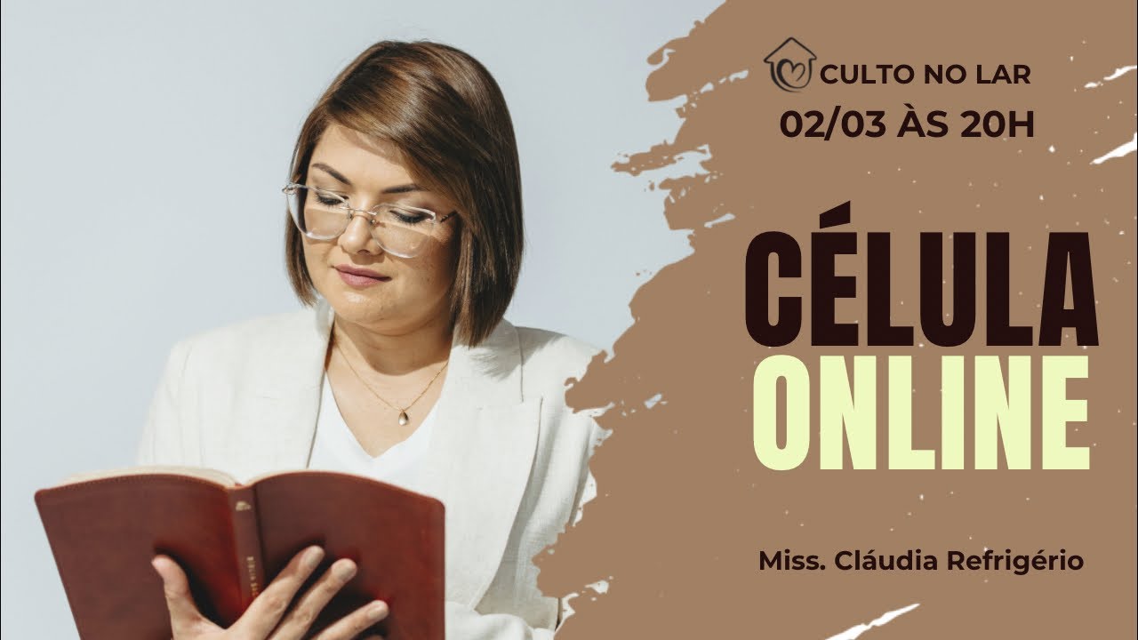 Ansiedade ou Presença? Você Precisa Escolher | Culto no lar | Miss. Claudia Refrigério