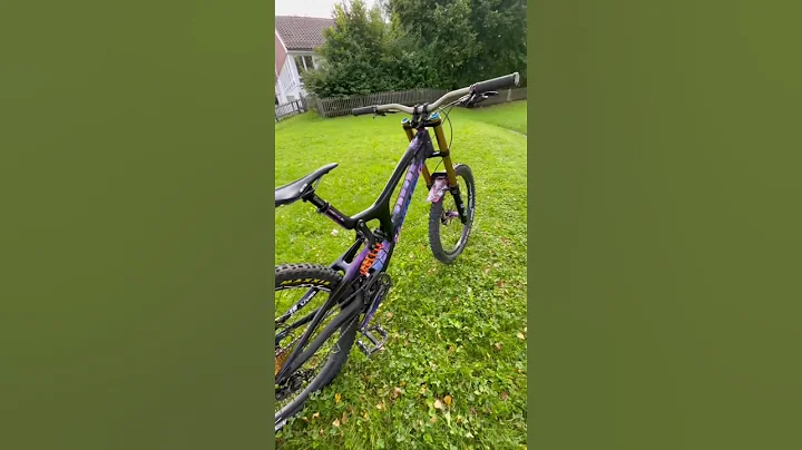 Santa Cruz v10 Galaxy edition🔥 #santacruz #mtblife #shorts