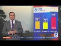 Cooler weather expected through the weekend