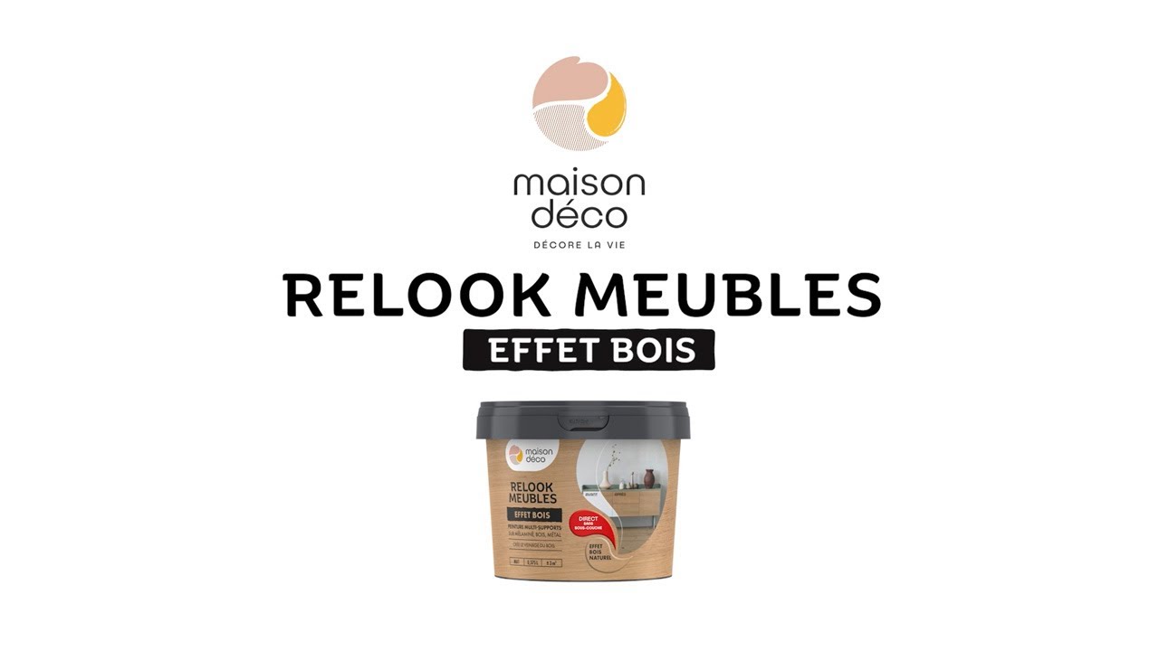 Peinture mutlisupport Relook Meubles - Effet Bois Flotté mat