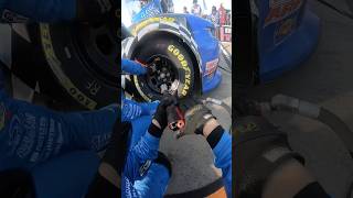 2025 NASCAR Xfinity Series Pit Stop Darlington #nascar #automobile #pov #racing #pitcrew #race #f1