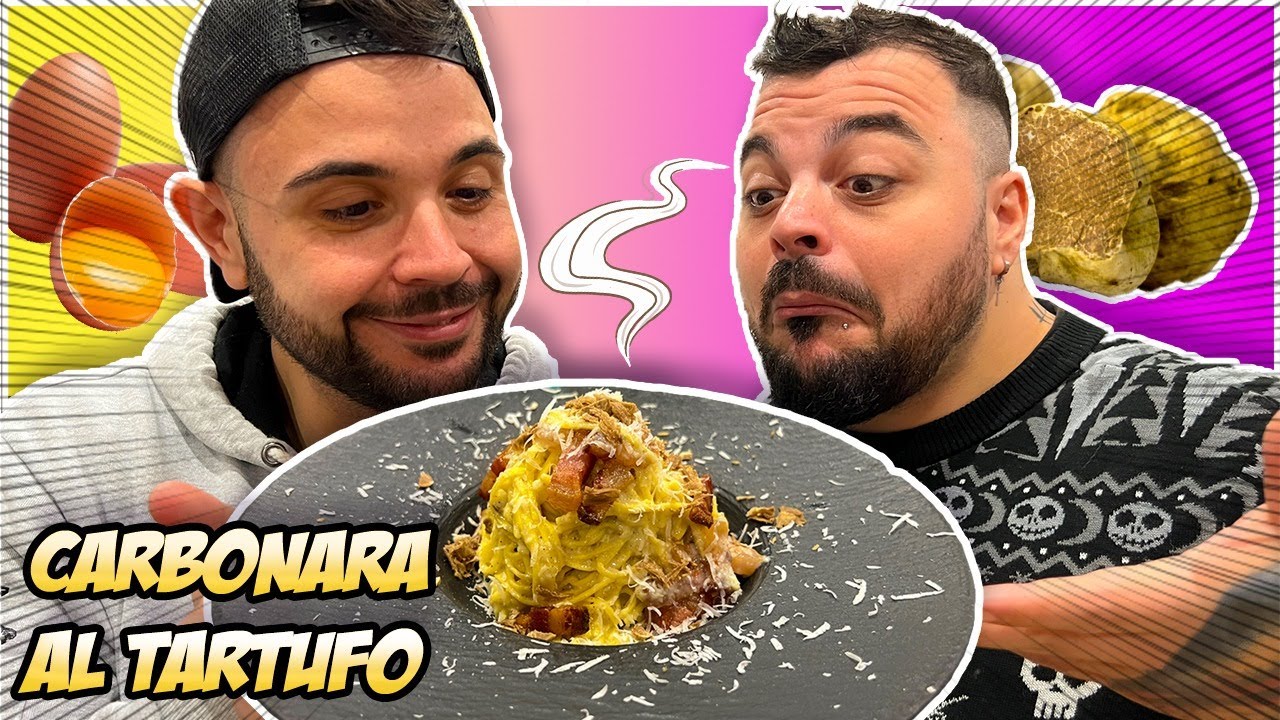 La VERA CARBONARA al TARTUFO ! altro che quella di MURRY e Giampy