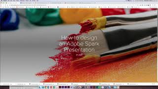 How to Create a Short Presentation Using Adobe Spark