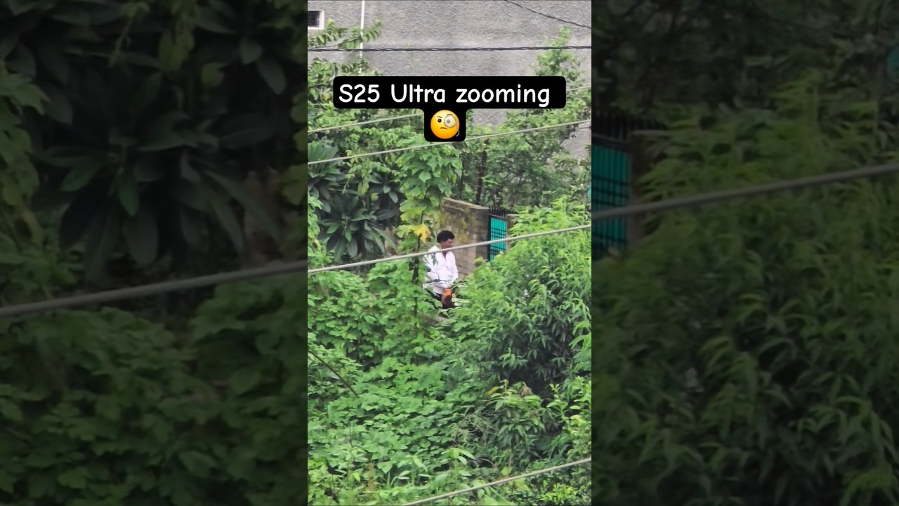 Samsung Galaxy S25 Ultra 20x Zoom Test | DSLR Level Camera Power! 🔥 