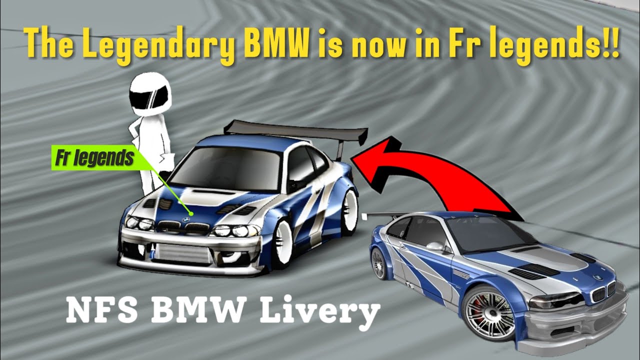 Project Dfr Legends The Legendary BMW Livery in Fr legends tutorial | FR legends gameplay ...