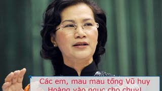 Thím Ngân đòi bỏ tù bằng được Vũ Huy Hoàng vì lỡ đi đêm với Tổng Trọng?