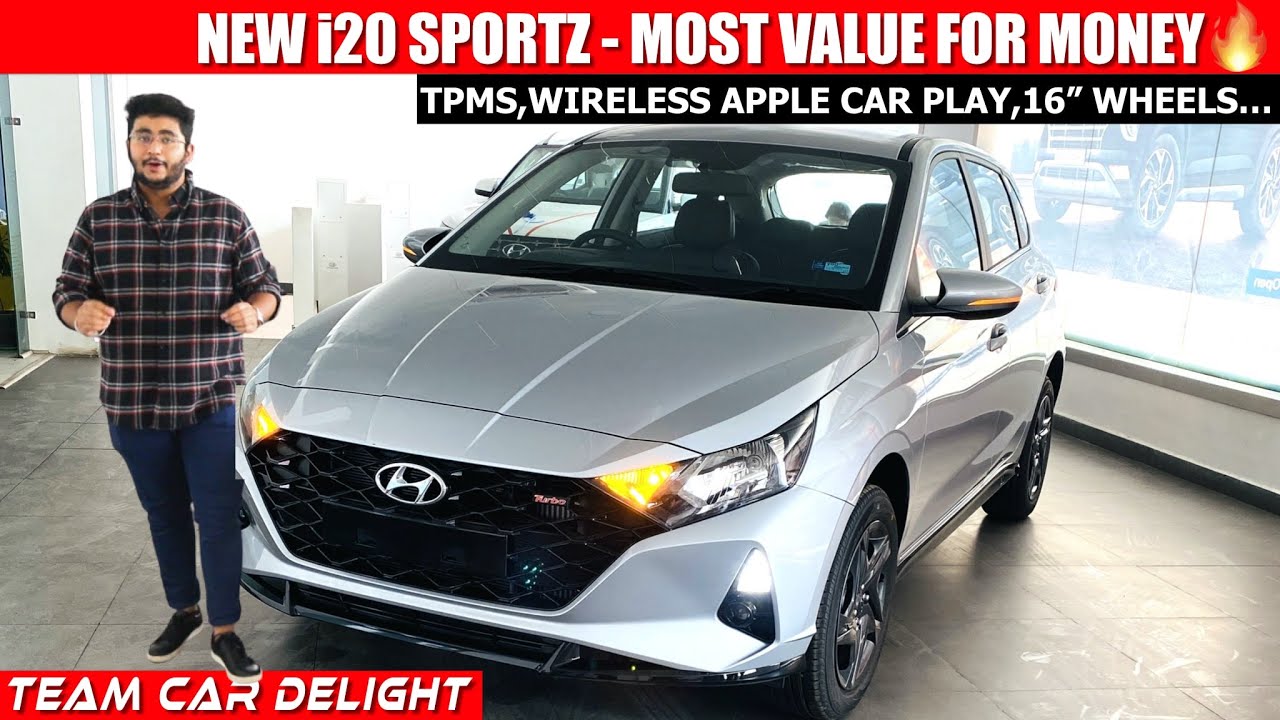 Download Hyundai i20 Sportz - Walkaround Review with On Road Price | i20 2021