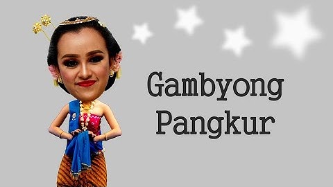 Gambyong Pangkur ISI Surakarta