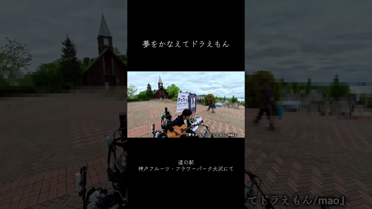 夢をかなえてドラえもん #まちなかパフォーマンス #神戸フルーツフラワーパーク