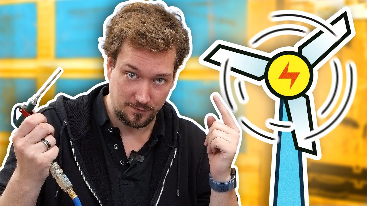 Une mini ÉOLIENNE !!! DIY ÉLECTRICITÉ avec de l'AIR !! Trop Stylé ! [Guess Watt EP02/04]