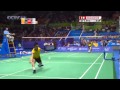 Unbelievable Badminton Rally! Lin Dan vs Lee Chong Wei - 2010 Asian Games