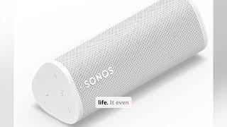 Sonos Roam 2 – Waterproof Bluetooth Speaker with 10H Battery, Trueplay Tuning & Smart Voice Control