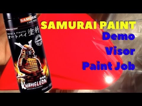 Samurai Spray Paint Color Chart