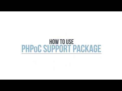 How To Use PHPoC Support Package