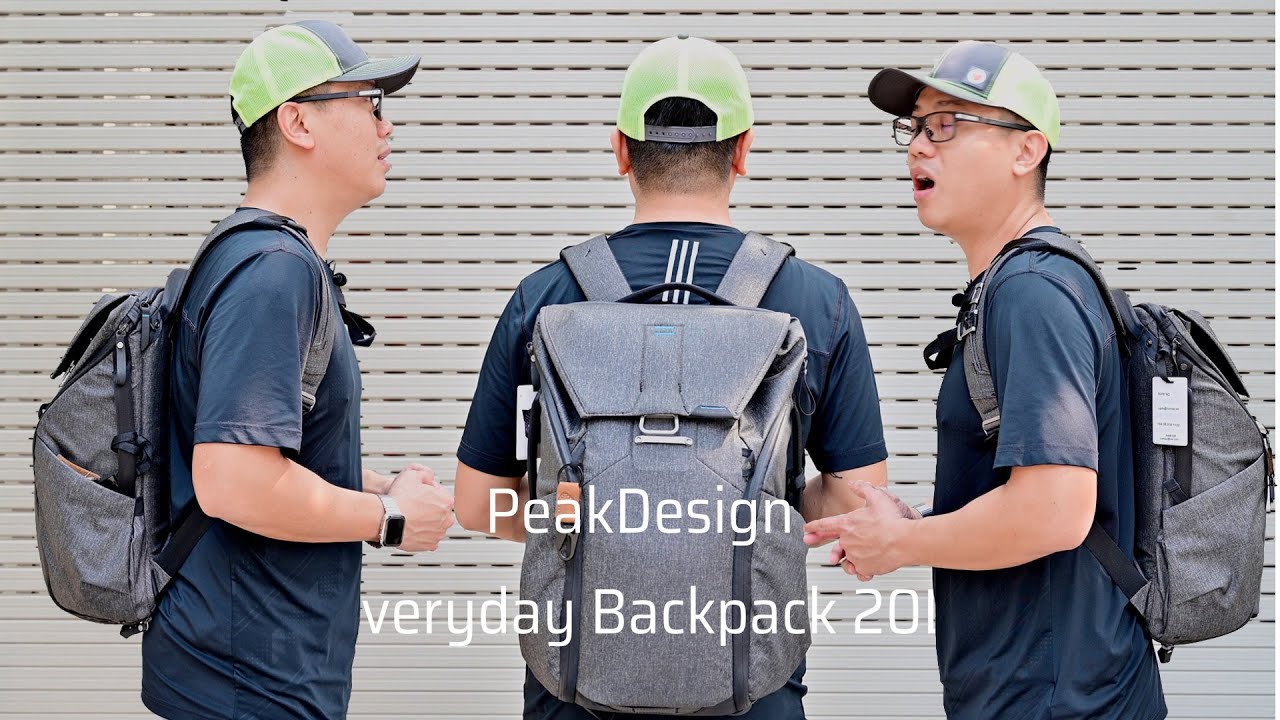 🎥 Review đánh giá chi tiết ba lô: Peak Design Everyday Backpack 20L — Video review, click xem trên YouTube