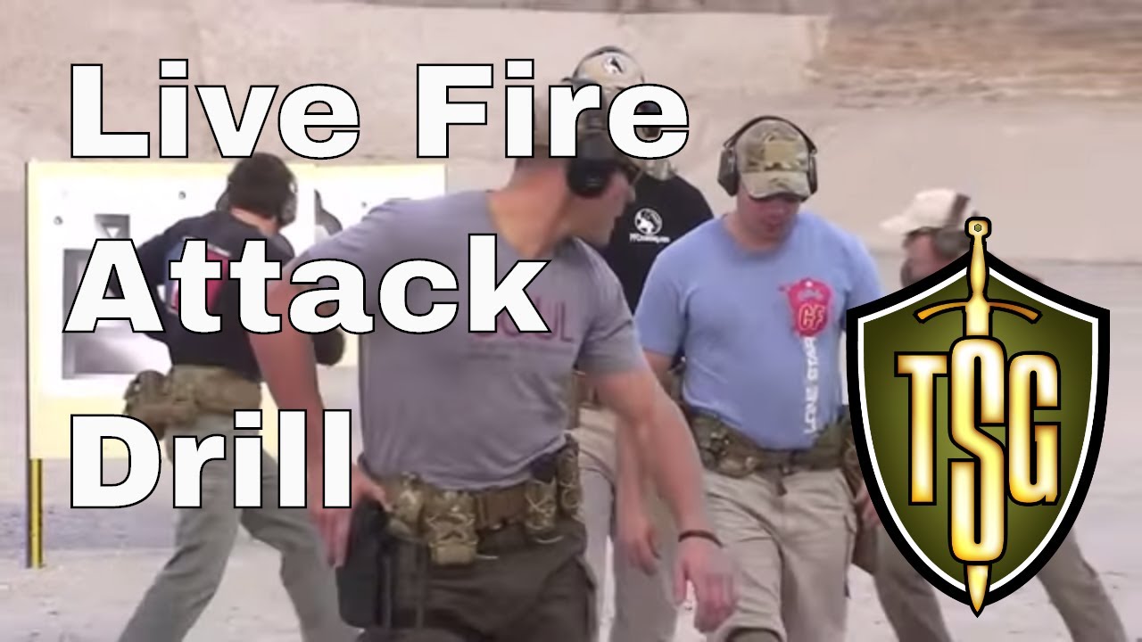 Live Fire Attack on Principal Drill - YouTube