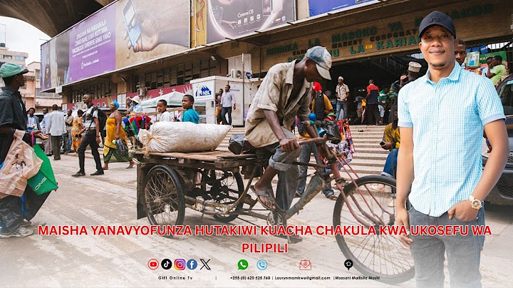 MAISHA YANAVYOFUNZA HUTAKIWI KUACHA CHAKULA KWA UKOSEFU WA PILIPILI