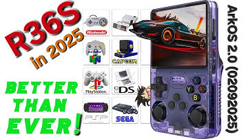 R36S: Improved performance in 2025! Incredible new stock ArkOS achieves out-of-the-box greatness.