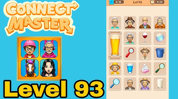 Connect master match puzzle level 93 solution walkthrough