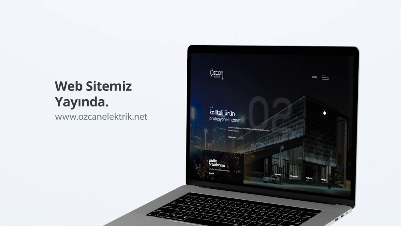 Yeni Web Sitemiz Yayında | Özcan Elektrik - YouTube