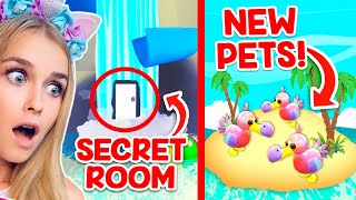 *NEW* SECRET PLACE Behind The WATERFALL In Adopt Me! (Roblox)