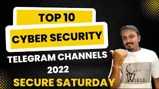Top 10 Telegram Channels for Cyber Security || Cybersecurity Telegram Groups || Cyber World Hindi