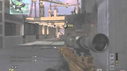 MW3 7 Man Killfeed!!! 100% accuracy!!
