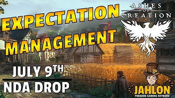 Ashes of Creation NDA Drop - Expectation Management