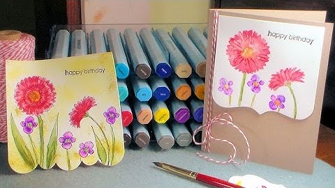 New Spectrum Aqua Markers Demo & Review!