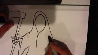 How To Draw Dead Person - Drawing Tutorial