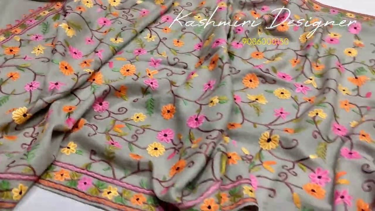 Hand Embroidered stol  