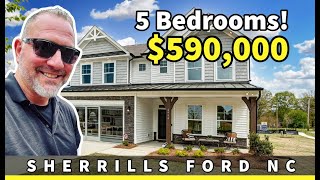 New Homes in Sherrills Ford NC $590,000 | Lake Norman | Davidson Plan