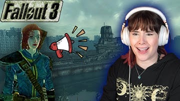The Gossip Queen has arrived in Rivet City~ | FALLOUT 3 | First Playthrough | Pt 9