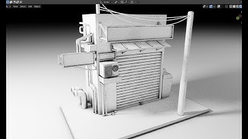 Store Shop Speed Modeling - Grid Modeler (blender addon)