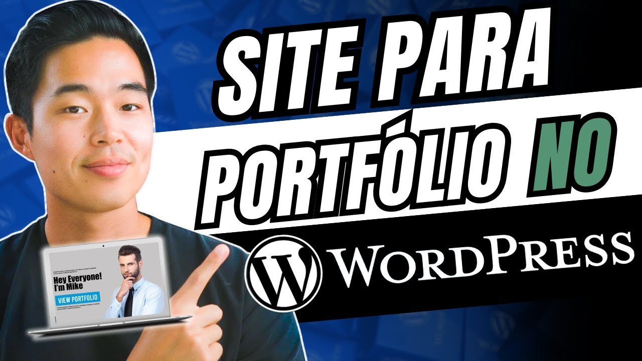 Como Criar um SITE DE PORTFÓLIO com WORDPRESS em 2024 (Passo a Passo ...