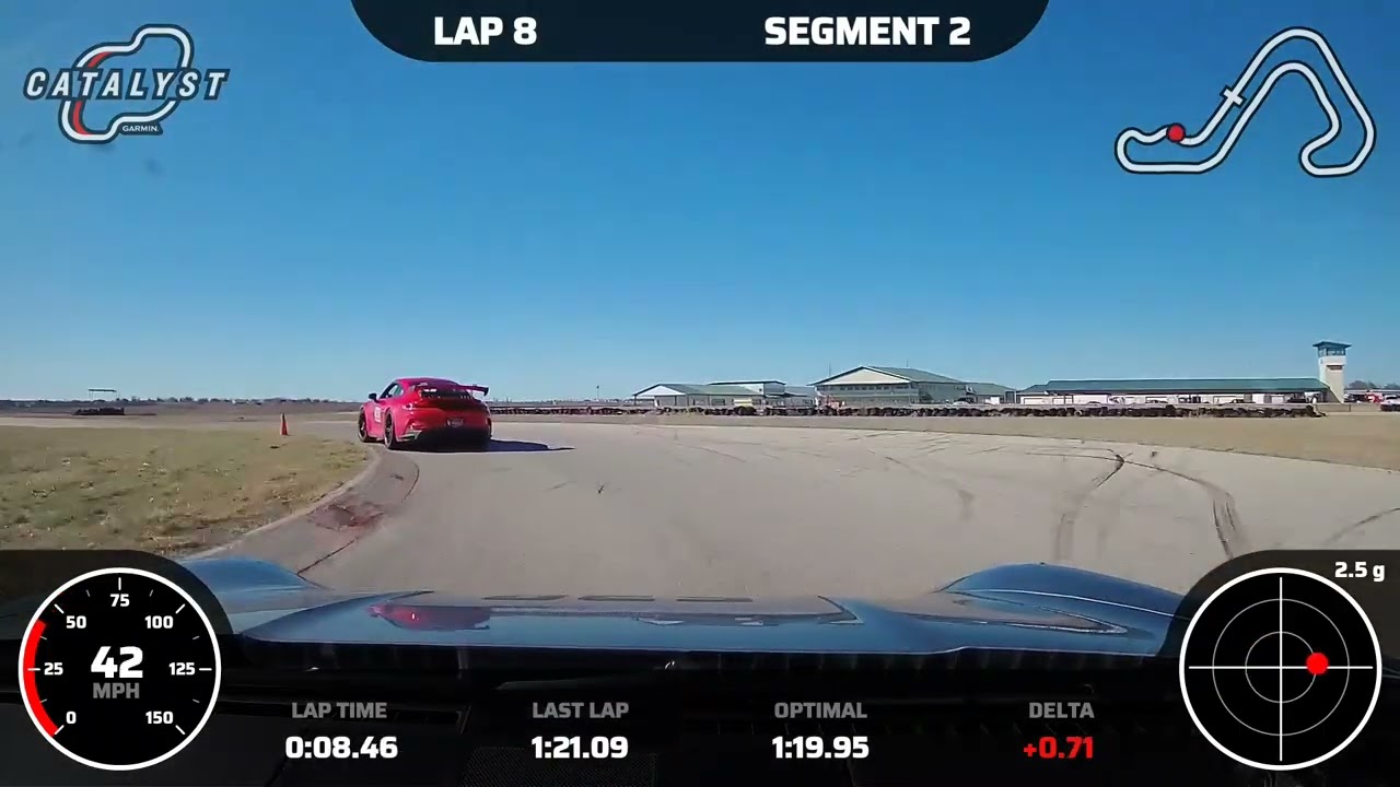 Porsche 992 GTS at MSR Cresson 1.7, 02-15-2026