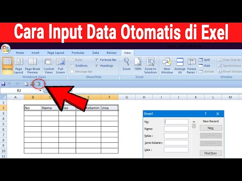 Cara Input Data