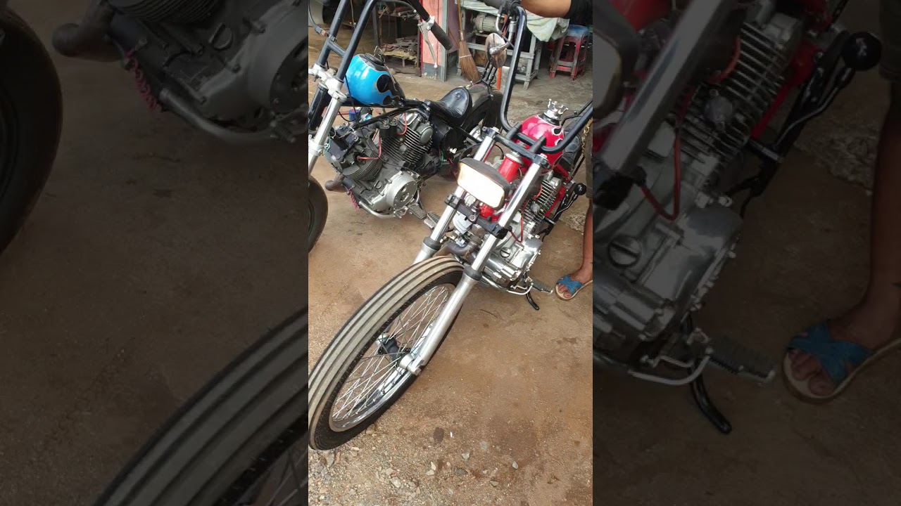 Yamaha xv1100 custom chopper