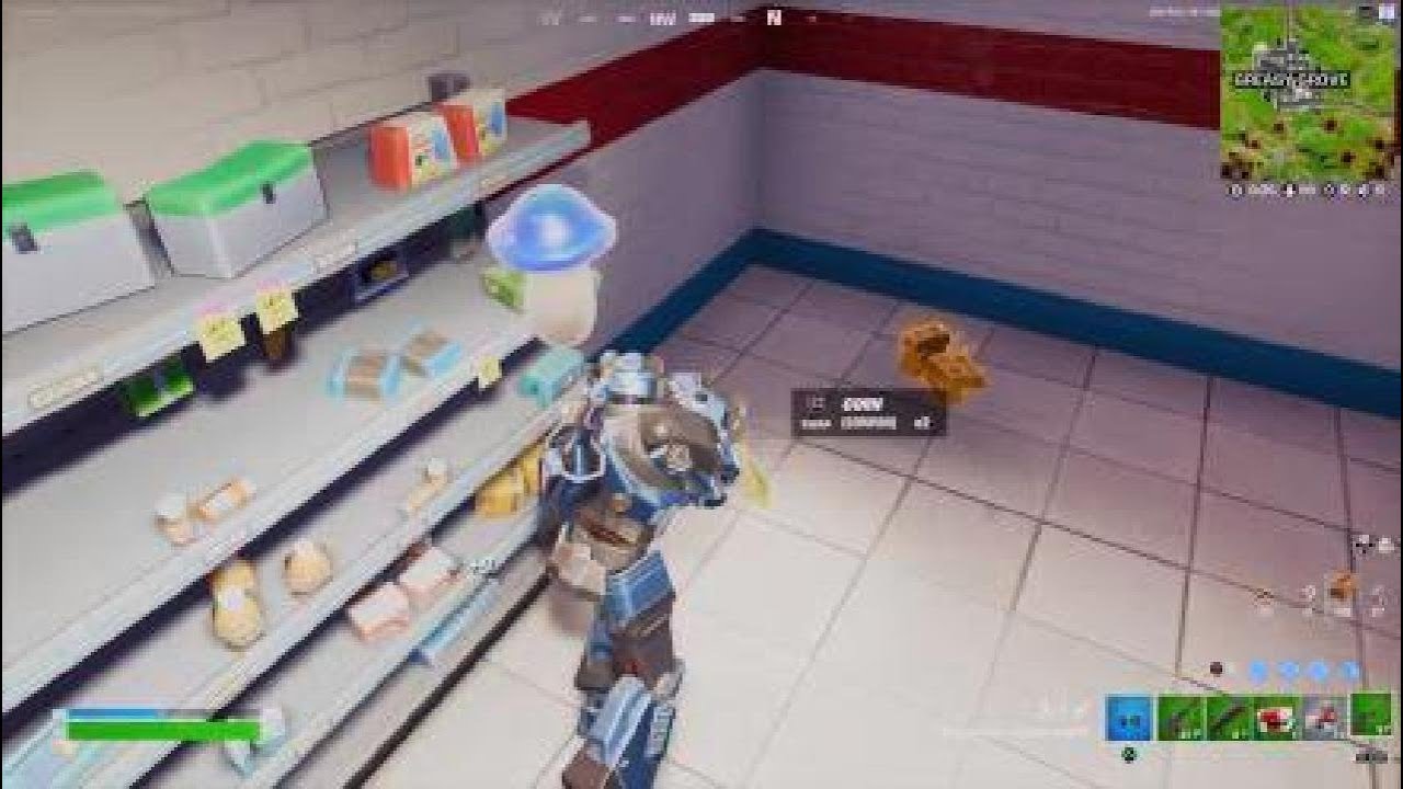 Fortnite MECHA STRIKE COMMANDER SKIN PS5 gameplay chapter 3 season 2