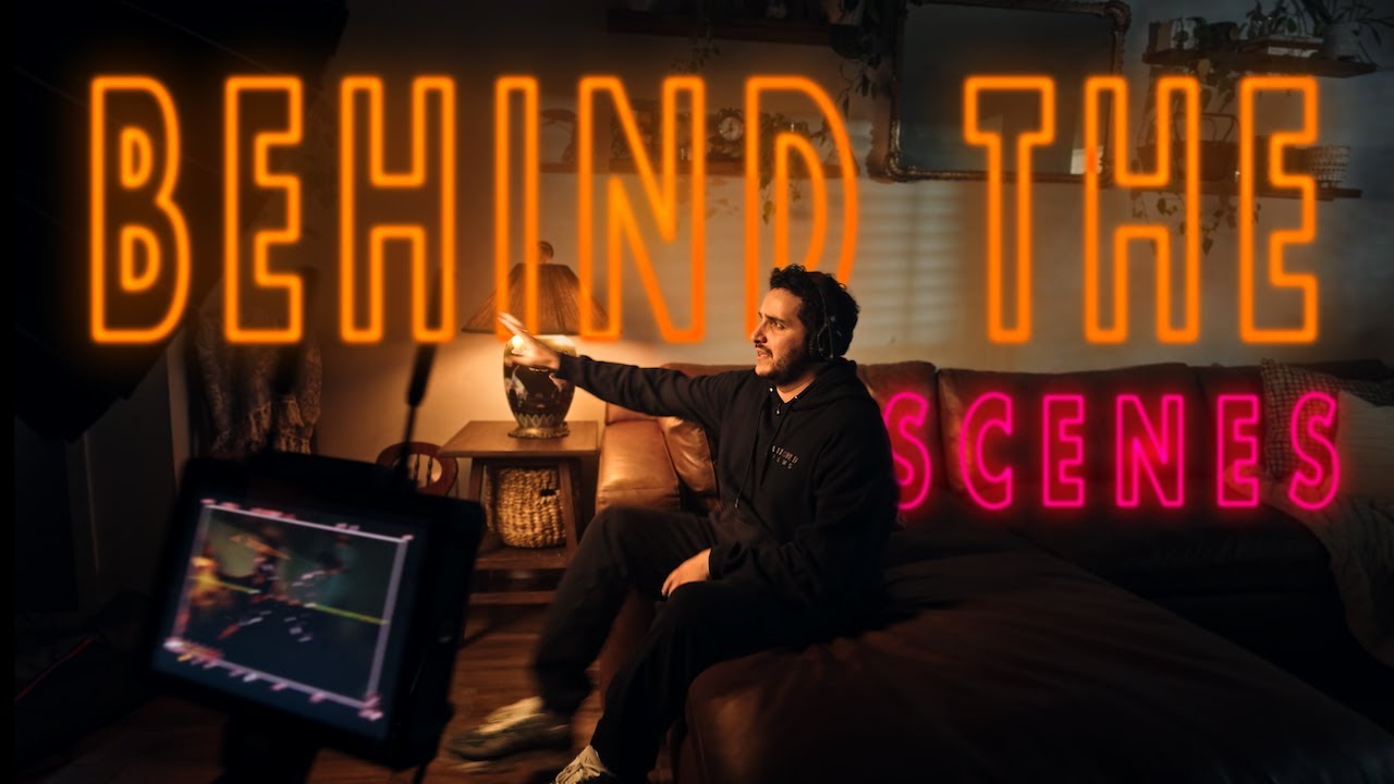 Съёмка рекламного ролика в моей гостиной | Снято на Lumix S1ii