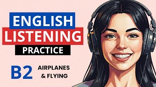 English Podcast For Learning English | B2 English Listening Practice | Airplanes and Flying