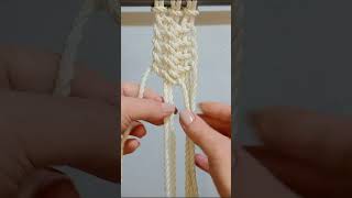 #macrame #macrametutorial #macrameknots #squareknot #diy #handmade #crafttutorial  #craft  #tutorial