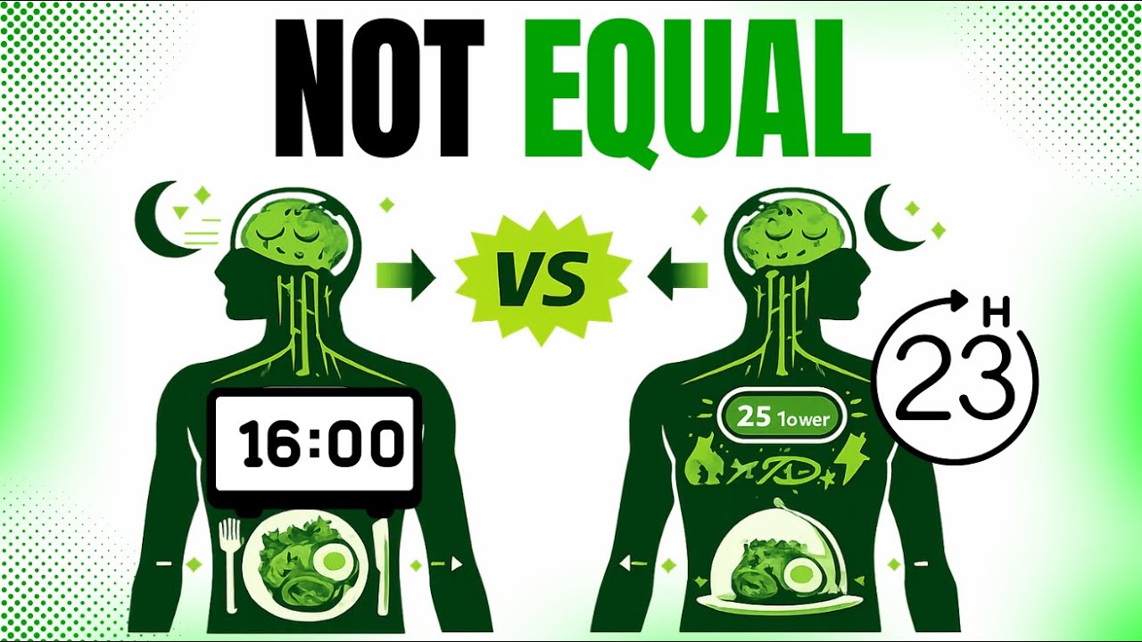 Fast 16 Hours (16:8) vs 23 Hours (OMAD) — How the Body Responds Differently