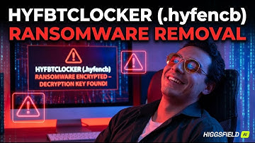 || SOLVED ✅🔘|| HYFBTCLOCKER (.hyfencb) ransomware Virus - removal and Decryption