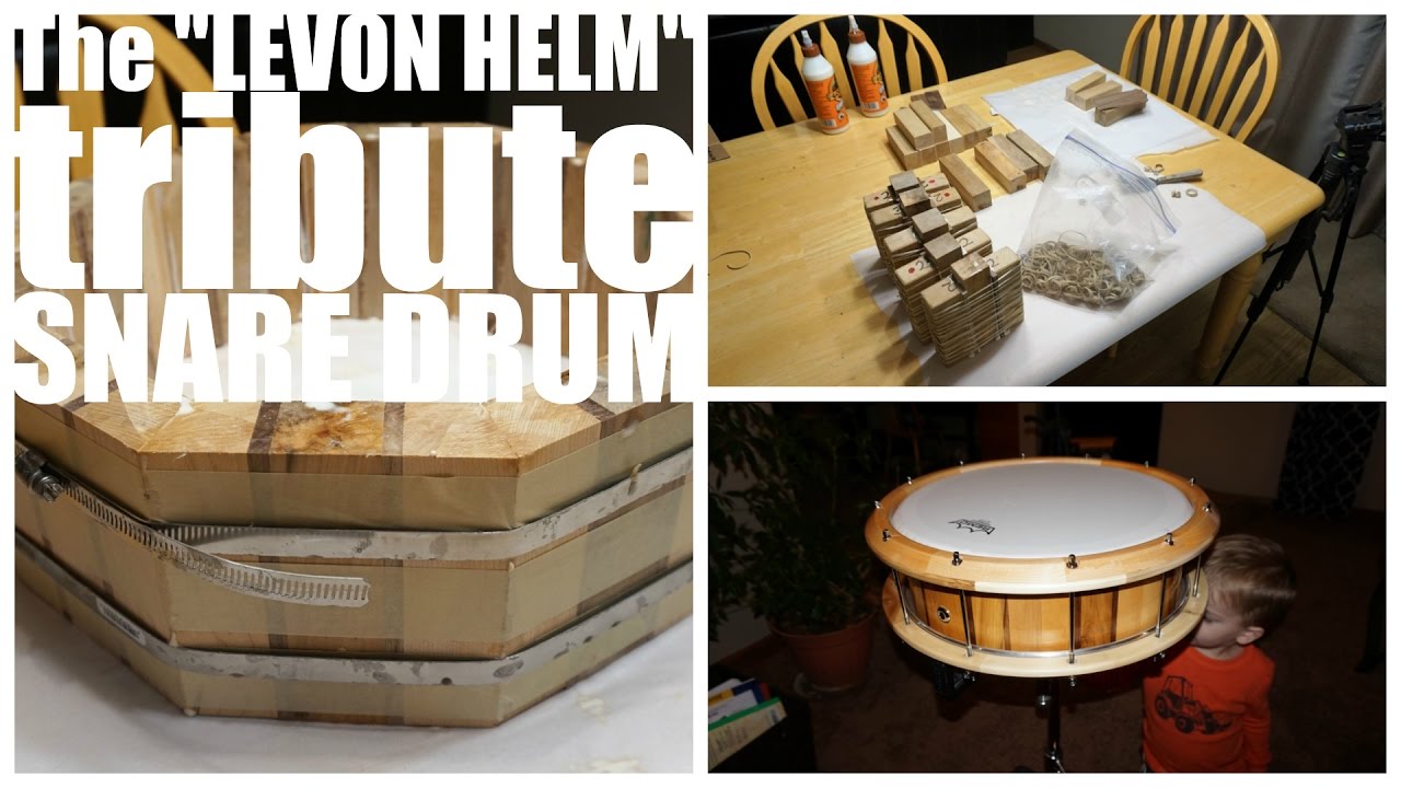BUILDING STAVE DRUM SHELL BLANK: The "HELMISH" SNARE, Pt. 1 - YouTube