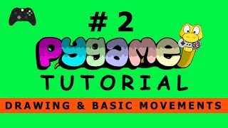 Pygame Tutorial In Hindi #2 - Draw and Basic Movement