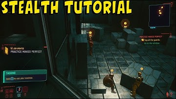 Cyberpunk 2077 Stealth Training Tutorial Full Guide