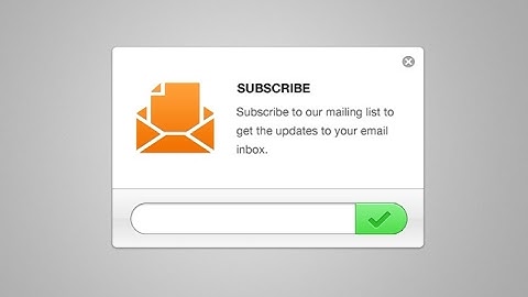 How to Create Modern Subscribe Form Design in Csharp Visual Studio 2012