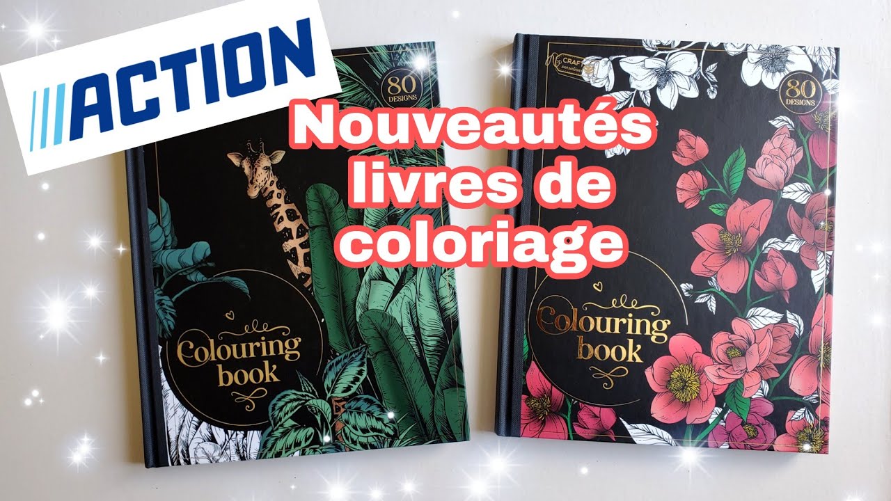Cahier De Coloriage Action
