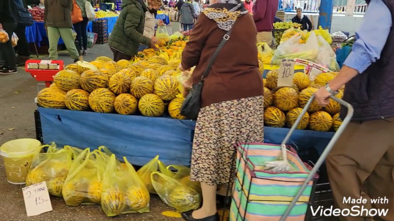 Bodrum Central Bazaar (Local Market), Turkey
